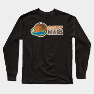 Occupy Mars Long Sleeve T-Shirt